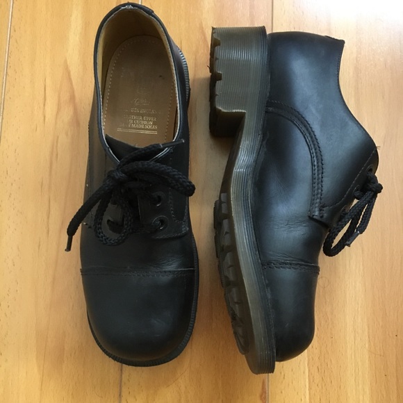 dr martens chunky heel